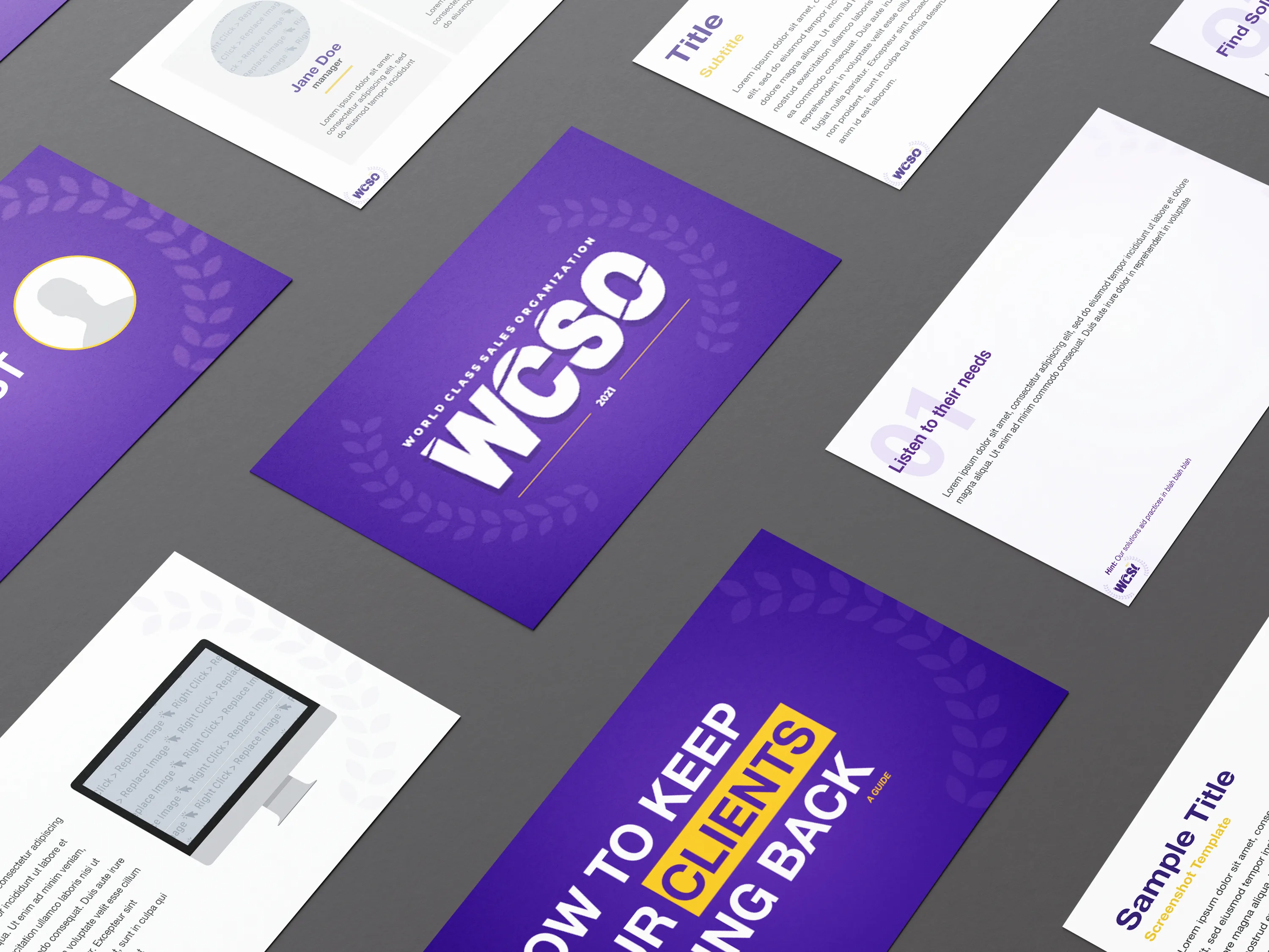 Sales Presentation Deck